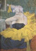 Henri de toulouse-lautrec The Clowness Cha-U-Kao (mk09) Spain oil painting reproduction